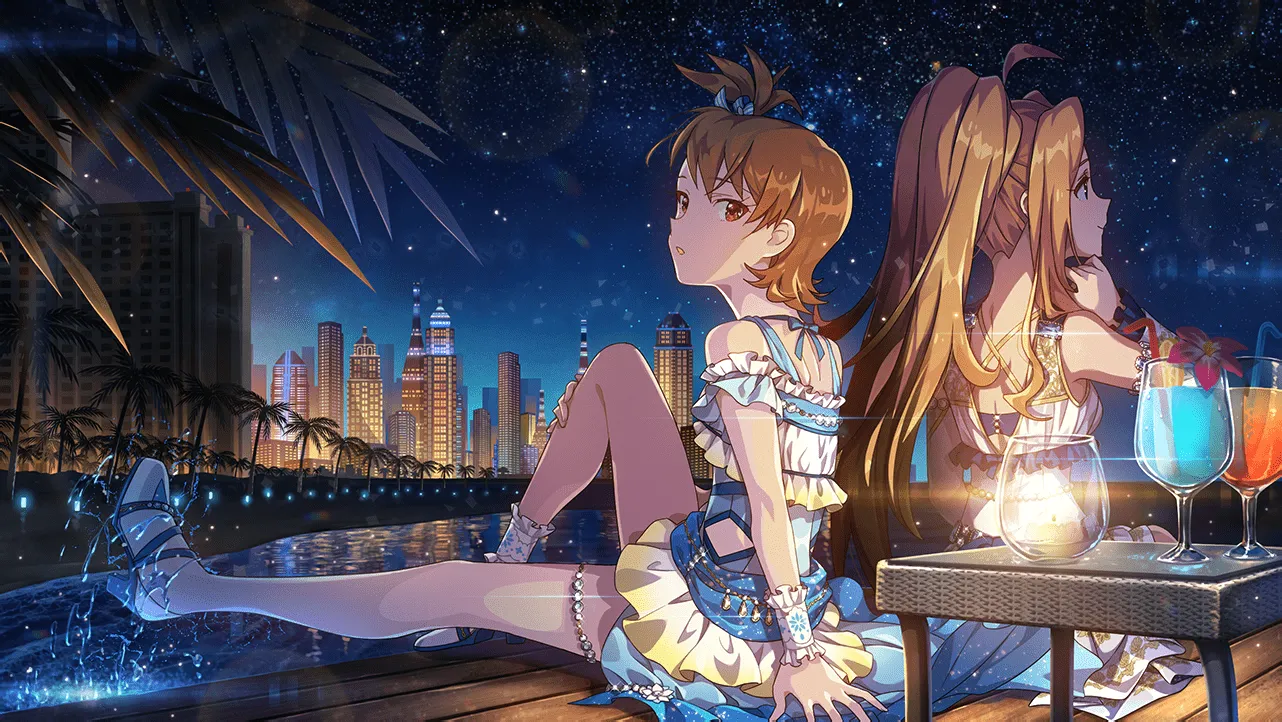 THE IDOLM@STER MOVIE 双海亜美 生原画 THE IDOLM@STER MOVIE